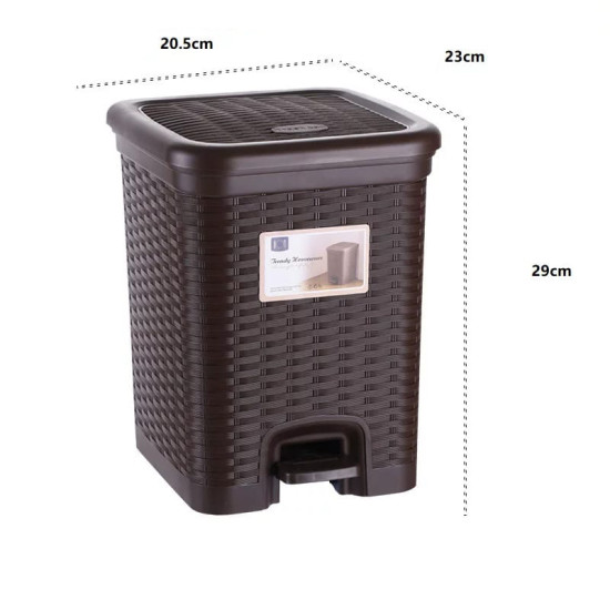 Plastic Trash Can 6 Liter